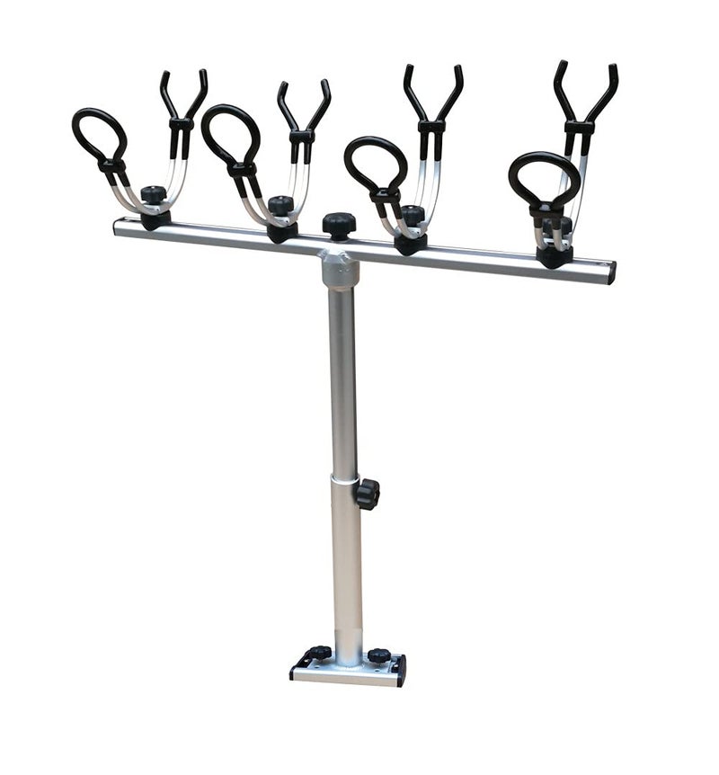 Brocraft Crappie Rod Holder System with Telescopic T-bar /Crappie Fishing Rod Holder / Spider Rigging - Image 1